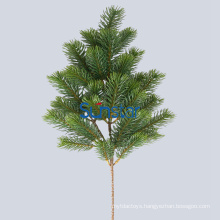 Artificial Christmas Twig PE Plastic Pine Spray Artificial Plant for Holiday Decoration (48935)